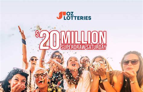 Five Split $20 Million Saturday Lotto Superdraw .